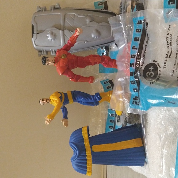 Vintage 2000 Backstreet Boys Burger King Cyber Crusaders COMPLETE Lot - Picture 2 of 11